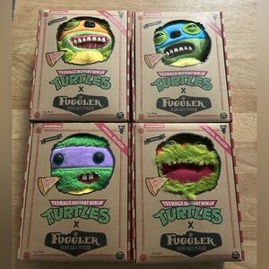 Teenage Mutant Ninja Turtles x Fuggler Plush (Green, Purple, Red)